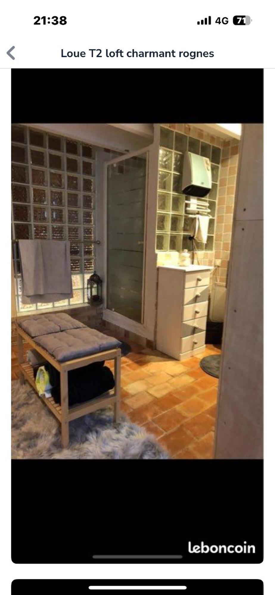 Nouveau Rognes Maison De Vacances Loft 4 Couchages Dış mekan fotoğraf